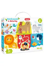 CzuCzu Duuu�e Puzzle z Dziurk� 2+ Bright Junior Media
