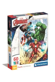 Puzzle 60 el. SuperColor. Marvel Avengers Clementoni