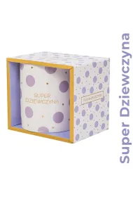 Be-Happy Gifts Kubek prezentowy Super Dziewczyna