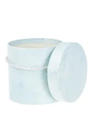 Pude�ko Flower Box jasnoniebieski ROZETTE