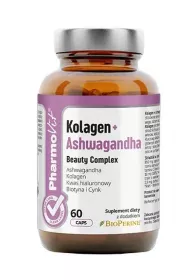 Pharmovit Kolagen + ashwagandha beauty complex Suplement diety 60 kaps.