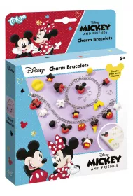 Zestaw do robienia bransoletek z charmsami Disney Mickey Totum
