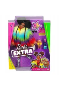 Barbie Lalka Extra Moda + akcesoria Mattel