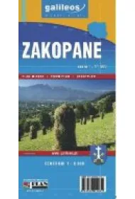 Zakopane. Plan miasta