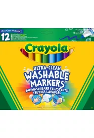 Crayola Flamastry super spieralne 12 kolor�w