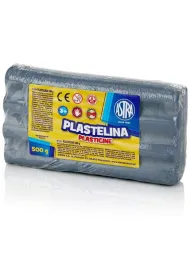 Astra Plastelina 500 g srebrna 303117015