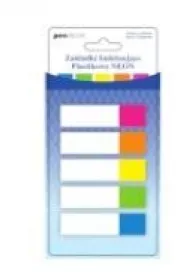 Penword Zakadki indeksujce neon 2x45mm 5x25szt plastik