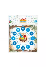 Zegar edukacyjny Sowa Multigra