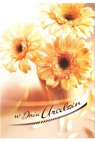 Art Nuvo Karnet B6 Kwiaty - W dniu urodzin