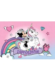 Kukartka Zaproszenie Minnie ZD-016 5 szt.