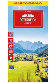 Mapa drogowa Austria 1:400 000