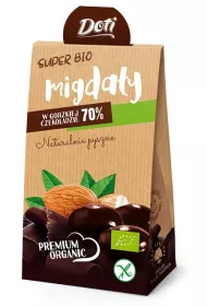 Doti Migday w czekoladzie gorzkiej bezglutenowe 50 g Bio