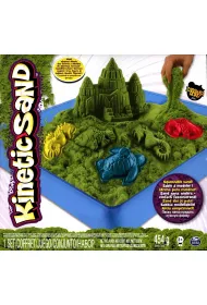 Kinetic Sand - podwodny �wiat + foremki 454g zielony * Libra