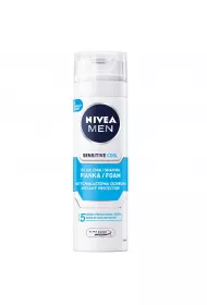 Nivea Chodzca pianka do golenia Men Sensitive Cool 200 ml