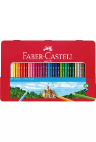 Faber-Castell Kredki zamek opakowanie metalowe 36 szt.