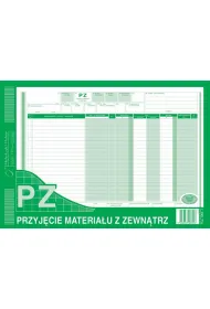 Przyj�cie materia�u z zewnatrz (A4)386-1