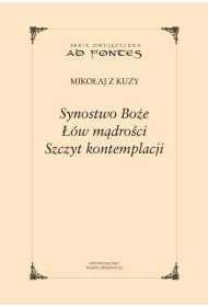 Synostwo Bo�e. ��w m�dro�ci. Szczyt kontemplacji
