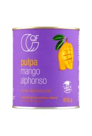 Quality Food Pulpa z mango Alphonso 99,9% mango 850 g