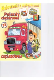 Malowanki z nalepkami. Pojazdy ci�arowe. Ci�ar�wka