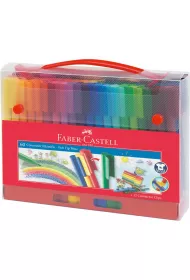 Faber-Castell Flamastry Connector w walizce 60 szt.