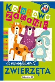 Kolorowe zadania do rozwi�zywania. Zwierz�ta