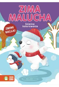 �nie�ne kolorowanie. Zima malucha