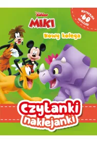 Czytanki naklejanki. Nowy kolega. Miki. Disney