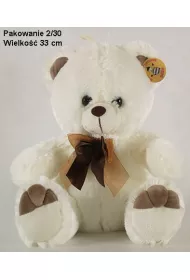 Pluszak Mi z kokard siedzcy 29cm DEEF 02971