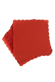 Arpex Serwetki gastronomiczne czerwone 15x15cm