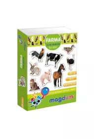Maksik Zwierz�ta na farmie - zestaw magnes�w