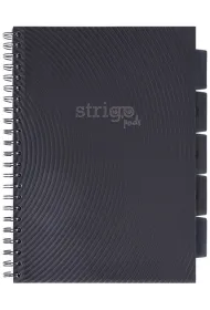 Strigo Ko�ozeszyt Pads A4 Basic szary kratka 100 kartek