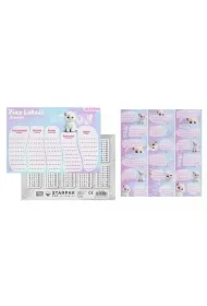 Plan lekcji A5 z naklejkami na zeszyt Cuties STARPAK 591753