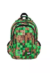 St.right Plecak 3 komorowy 15 cali Pixel Cubes Game