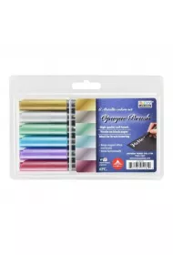 Marvy Pisaki p�dzelkowe Opaque Brush 6 kolor�w