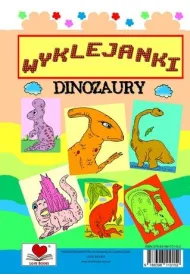 Wyklejanki. Dinozaury