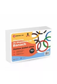 Zestaw filamentw Banach do dugopisw 3D jesie-zima - 160 m