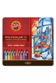Koh-I-Noor Kredki o��wkowe Polycolor opakowanie metalowe 36 szt.