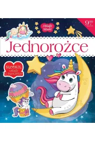 Naklejki iskierki z brokatem. Jednoro�ce