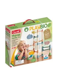 Tor kulkowy Playbio migoga marble run Quercetti