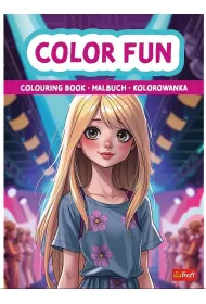 Modelki. Kolorowanka. Malbuch. Colouring book