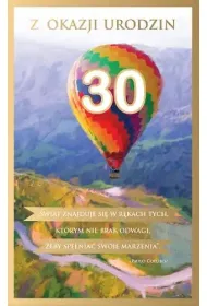 AbCard Kartka okoliczno�ciowa Urodziny 30 P13