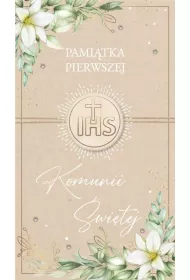 Armin Style KARNET KOMUNIA 120X210 Z KOP AS GMP-49 FOL