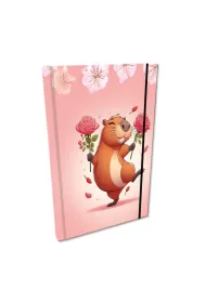 Bee-bee Notes A5 z gumk� Soft Touch Dancing Queen kratka