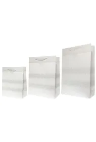 Rozette Torebka Lux brokat bia�a 18x23x10cm
