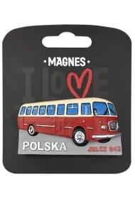 Pan Dragon Magnes I love Poland Polska ILP-MAG-C-PL-66