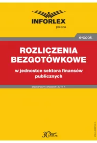 eBook Rozliczenia bezgotwkowe w jednostce sektora finansw publicznych pdf