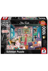 Puzzle 1000 el. Secret Puzzle. Pok�j babci Schmidt