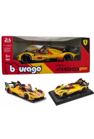 1:24 Ferrari Racing 499P LeMans Yellow Bburago