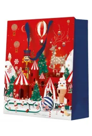 Paw Torba medium 20x25x10cm Winter Wonderland Christmas