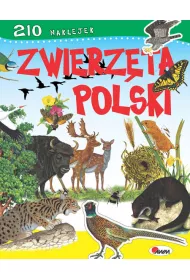 Zwierzta Polski 210 naklejek
